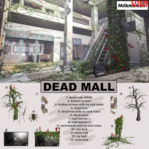 Milk Motion - dead mall Full Set inc RARE