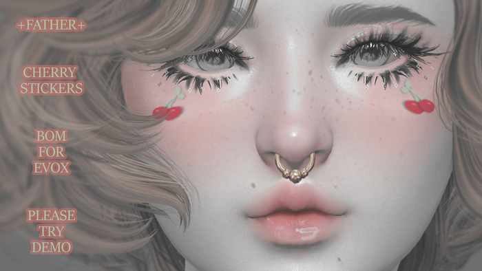 +FATHER+ Cherry Stickers - DEMO - EvoX