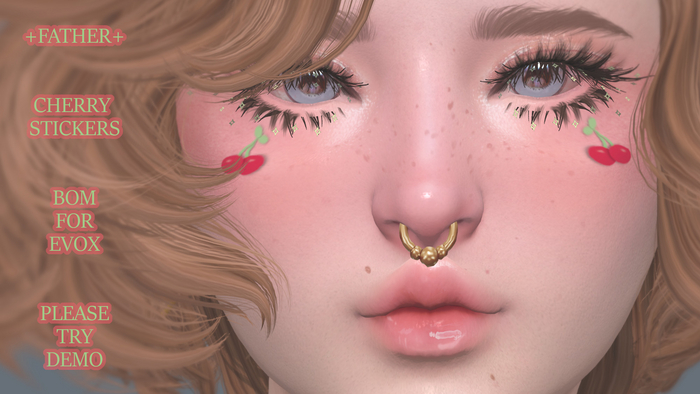 +FATHER+ Cherry Stickers - EvoX