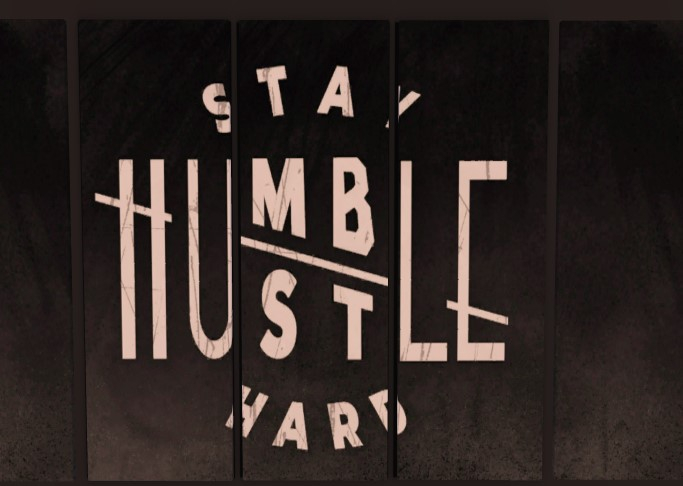 //BEAST STAY HUMBLE HUSTLE HARD CANVAS X3