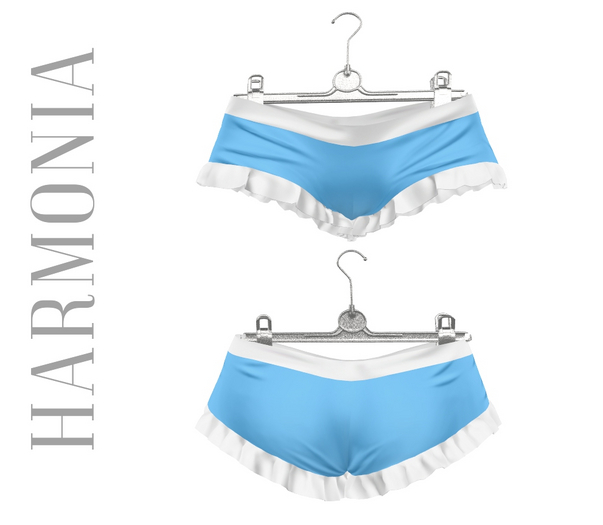 Blue White Shorts