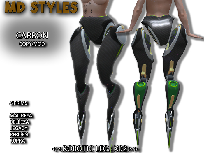 CARBON<<ROBOTIC LEGS - X02>>