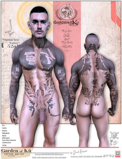 Tattoo "Opium Neos" by GoK