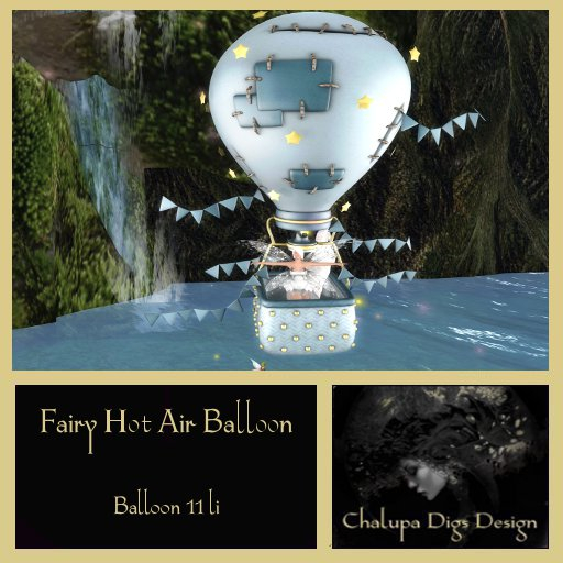 Fairy Hot Air Balloon