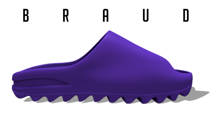 [BRAUD] Beezy Slides Lavender 