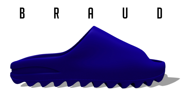 [BRAUD] Beezy Slides Blue 