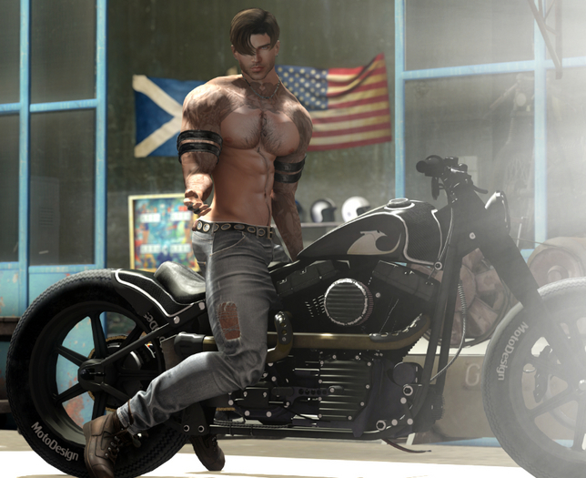 {Caress} Ride With Me Pose
