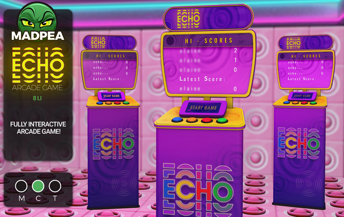 MadPea Echo Arcade Game