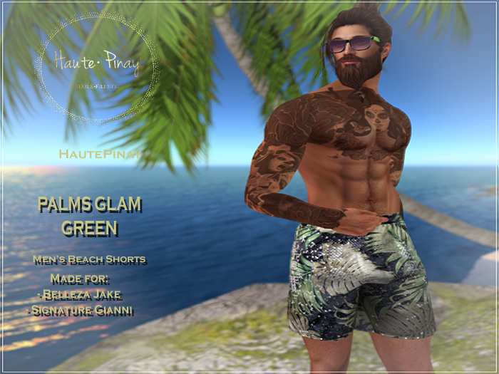 COENFIELD - PALMS GLAM GREEN