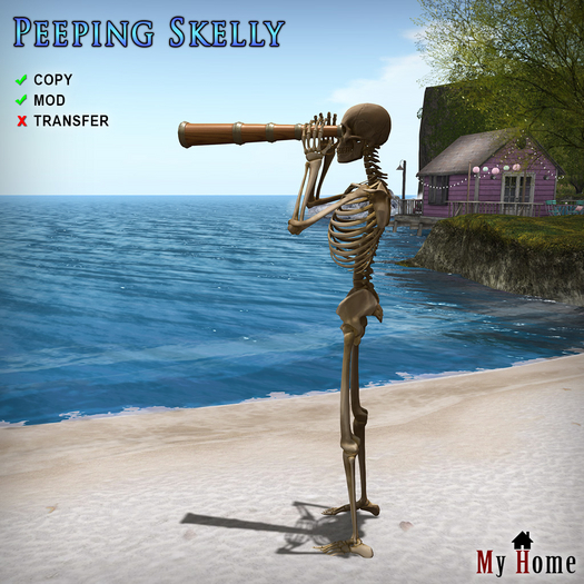 [My Home] Peeping Skelly