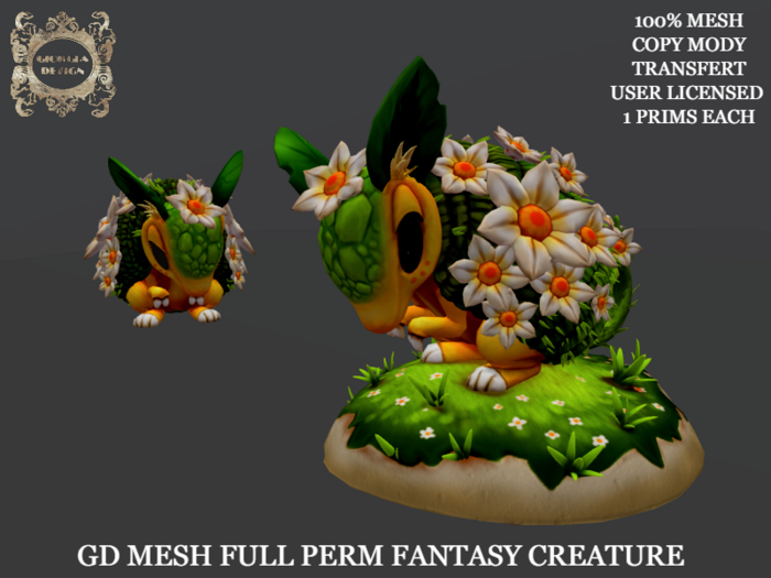 GD MESH FULL PERM FANTASY CREATURE
