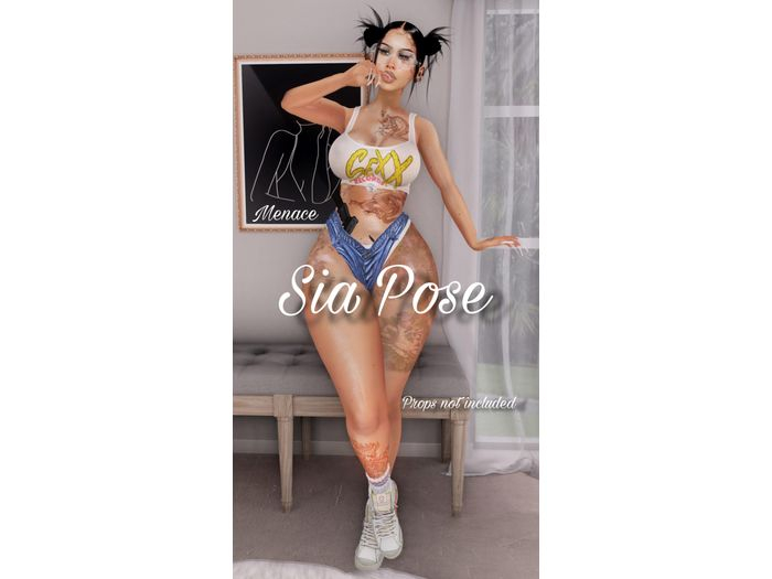 Second Life Marketplace - Sia Selfie Pose 3