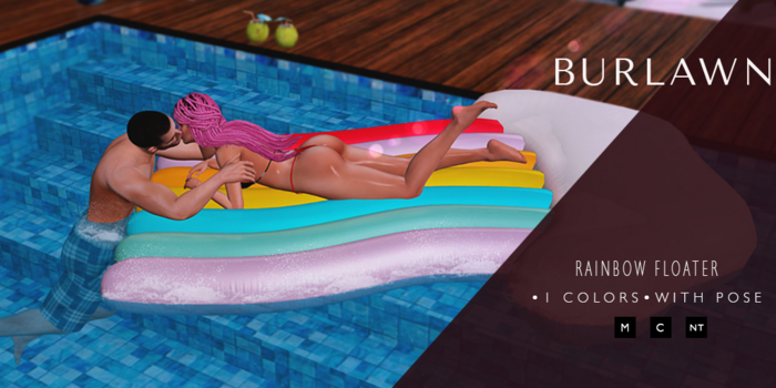 Burlawn -  Rainbow Floater