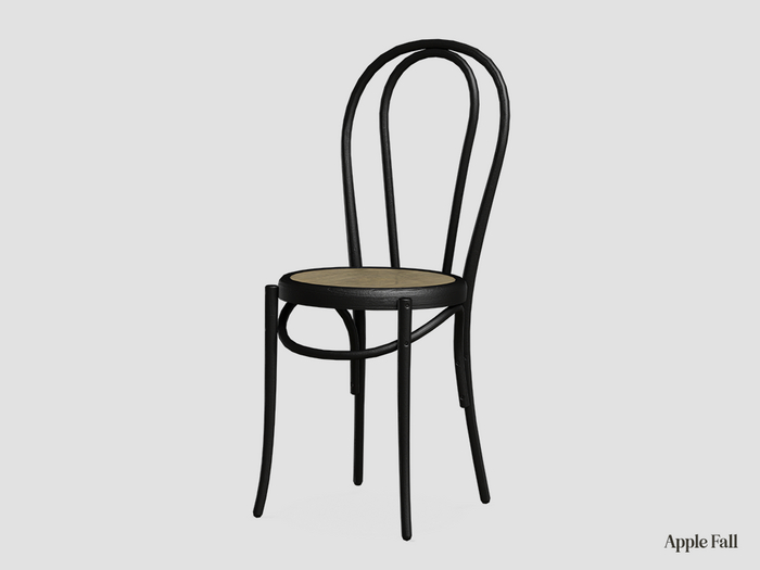 Apple Fall Charlotte Bentwood Chair - Black