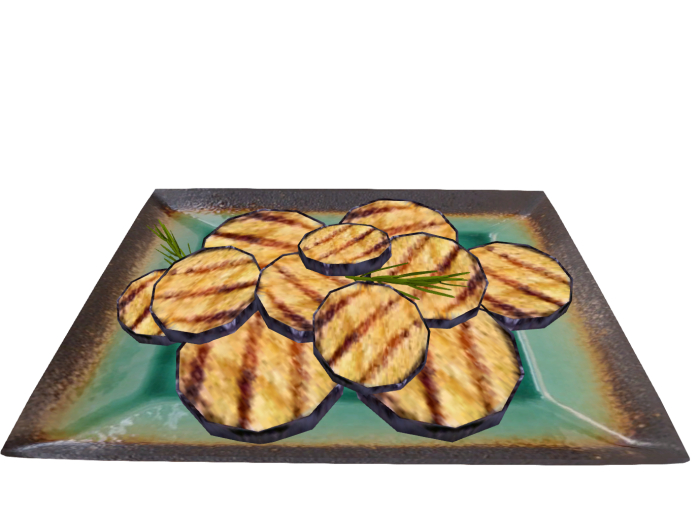 DFS Grilled Eggplant