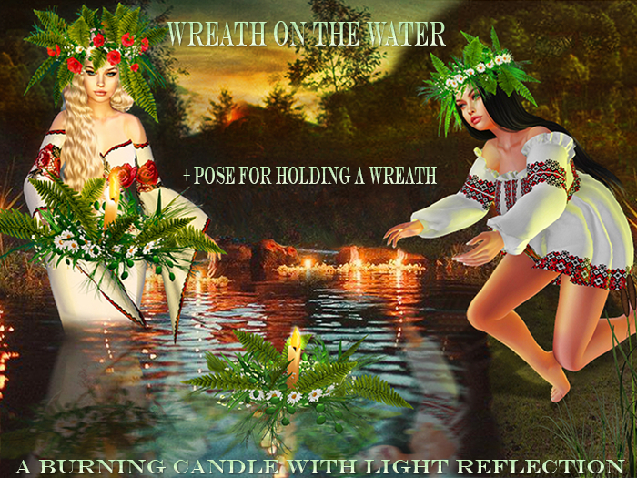 InStyl-Wreath on the water + Pose for holding a wreath - PROMO