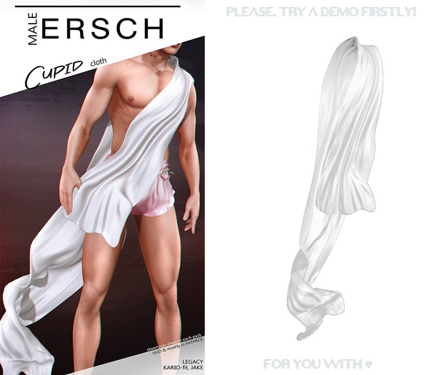 ERSCH - Cupid Cloth -white-