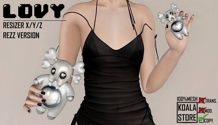 // KOALA STORE // LOVY CHIBI WHITE