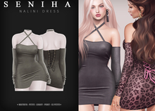 Seniha. Nalini Dress // Army