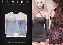 Seniha. Nalini Dress // Sky