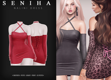 Seniha. Nalini Dress // Red