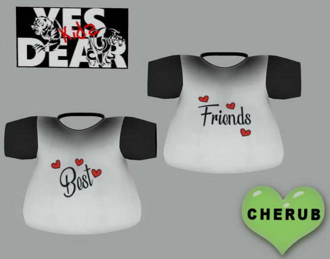 Yes Dear Kids Best Friends Twin T's
