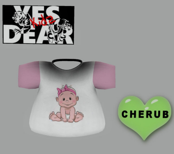 Yes Dear Kids BBG Pink2 T