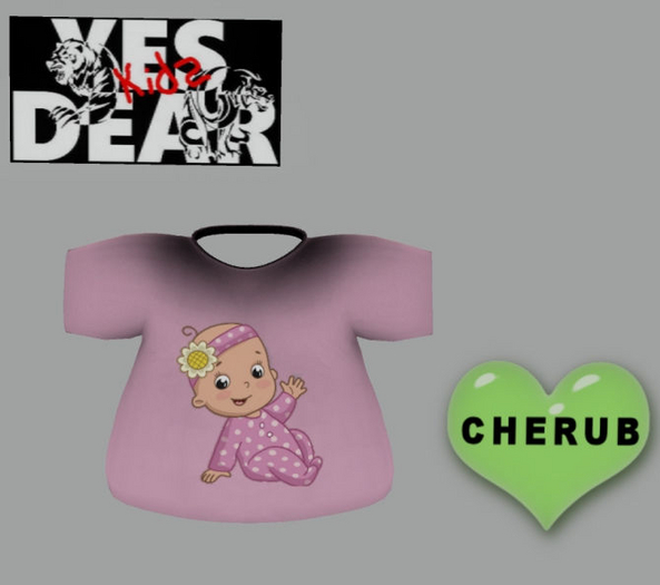 yes Dear kids BBG Pink T