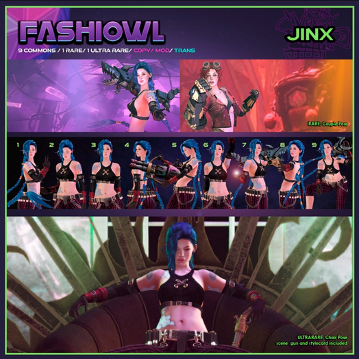 3. Fashiowl - Jinx