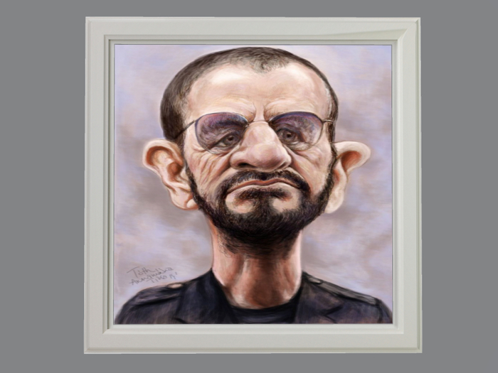 Caricature-Ringo Star