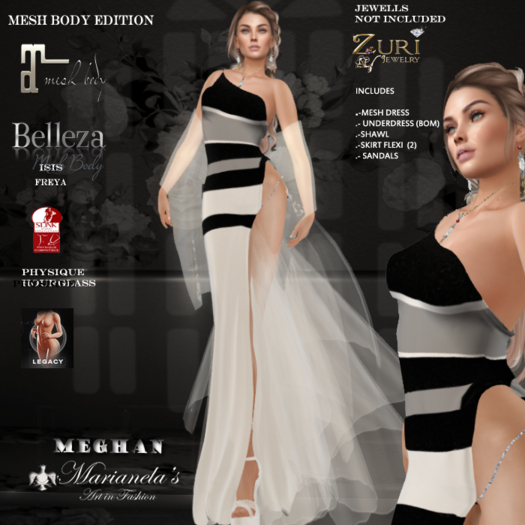 Marianela's MEGHAN OUTFIT STRIPES