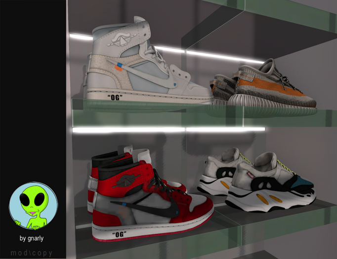 G/\/ARLY:: Lit-Up Shelf Rack - Plastic