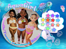 AG -Mermaid Bikini Tangerine