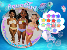 AG -Mermaid Bikini Flamingo