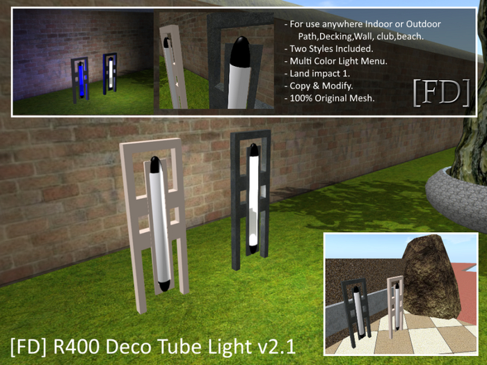 [FD] R400 Deco Tube Light v2.1