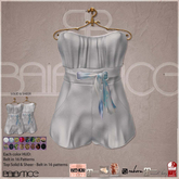 Baiastice_Bybo Shorts Rompers-Silver