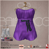 Baiastice_Bybo Shorts Rompers-Purple