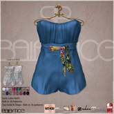 Baiastice_Bybo Shorts Rompers-Cobalt