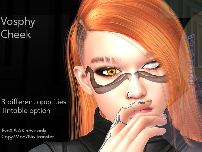 iterations Vosphy Cheek Tattoo