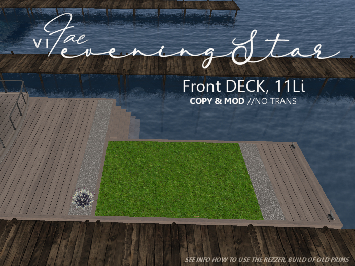 VI. EveningStar Front DECK