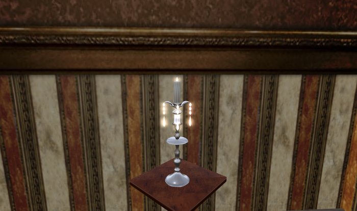 Black Karbon-Tabletop chandelier