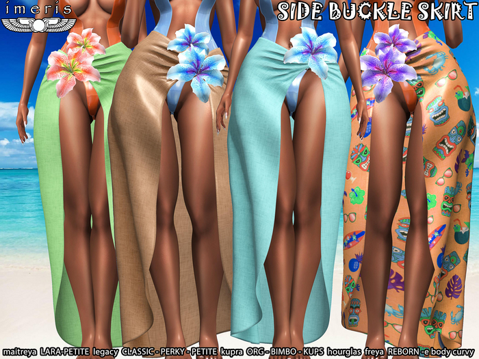 DEMO SIDE BUCKLE SKIRT