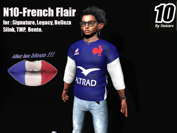 JACKET France Rugby Team "French Flair"
