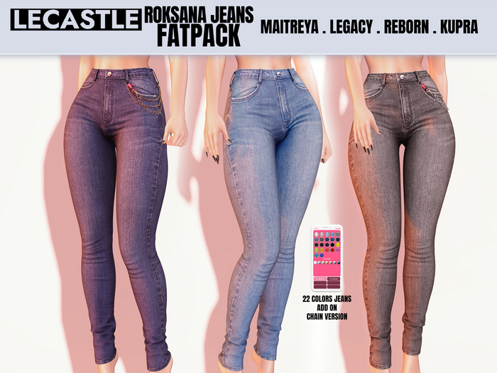 [LECASTLE] Roksana Jeans *DEMO*