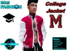 M&M Fashion - College Jacket "M" - Pink
