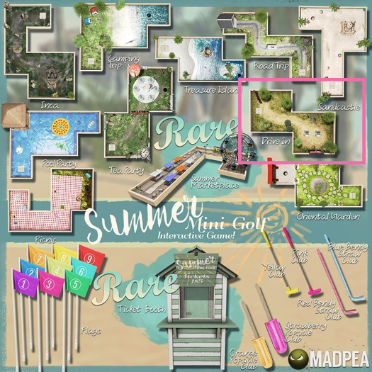 MadPea Summer Mini Golf - Hole - Drive-In