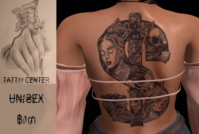 Dollar Tattoo BOM UNISEX