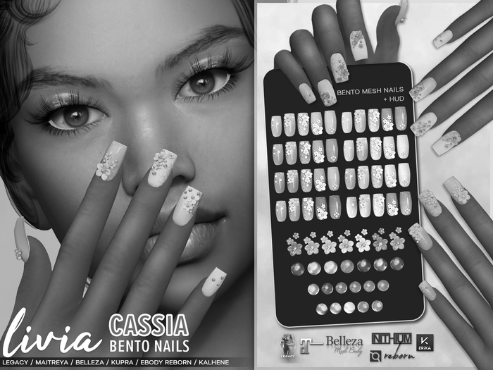 LIVIA Cassia Bento Nails DEMO