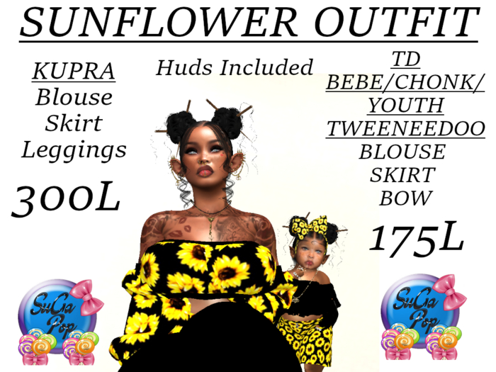 SuGaP0P: KID SUNFLOWER BOX