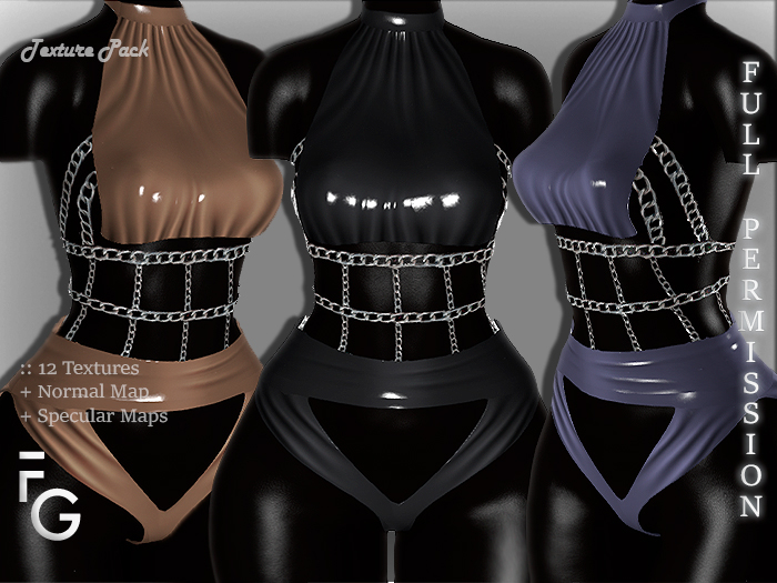 .Fragile. PACK II - 12 Textures Full Perm for SHINE Body Dina